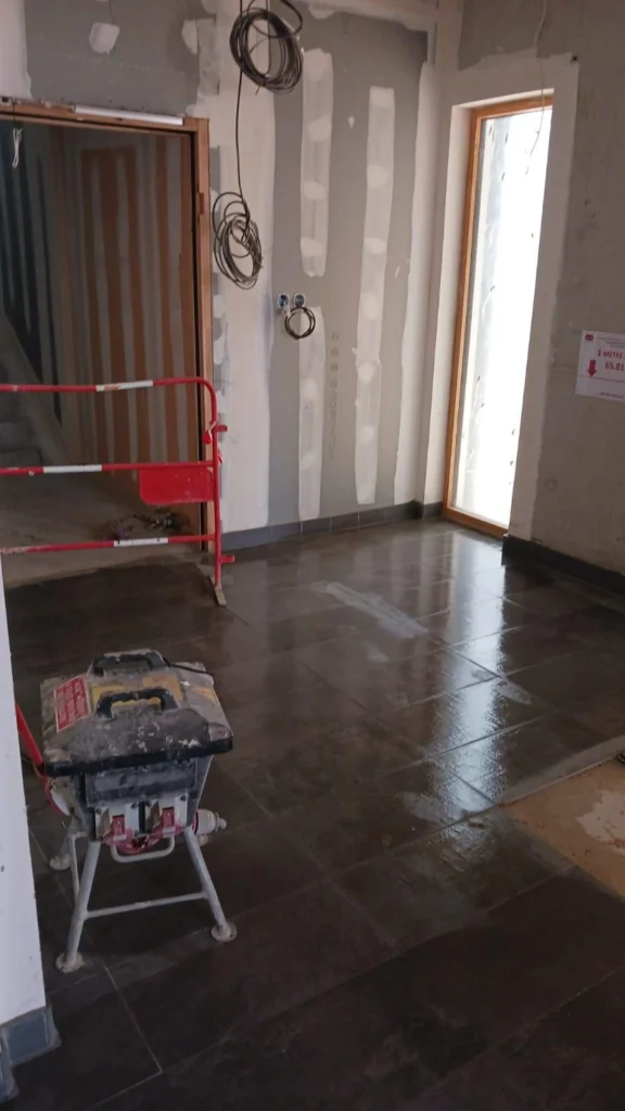 Remise en état de bureaux après travaux